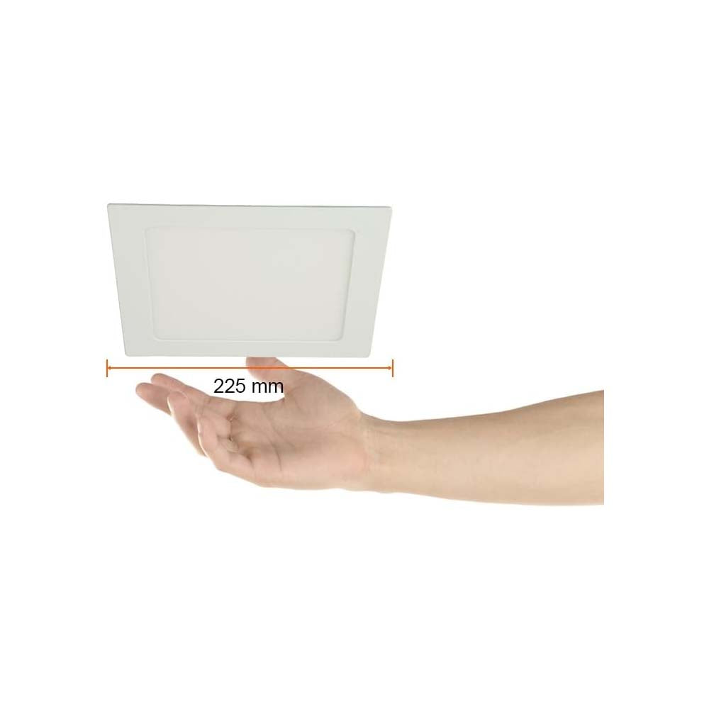 INTERIOR EMPOTRADOS LED 18W 100-240V 3000K ***TECNOLITE HAE***