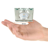LAMPARA EMPOTRABLE DOWNLIGHT COMPACTO POTENCIA MAX. 6 W BASE GX5.3 FOCO MR16 NO INCLUIDO YD-225/CE