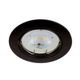 LAMPARA EMPOTRABLE DOWNLIGHT DIRIGIBLE POTENCIA MAX. 6 W BASE GX5.3 FOCO MR16 NO INCLUIDO YD-330/N *** OFRECER 46617 ***