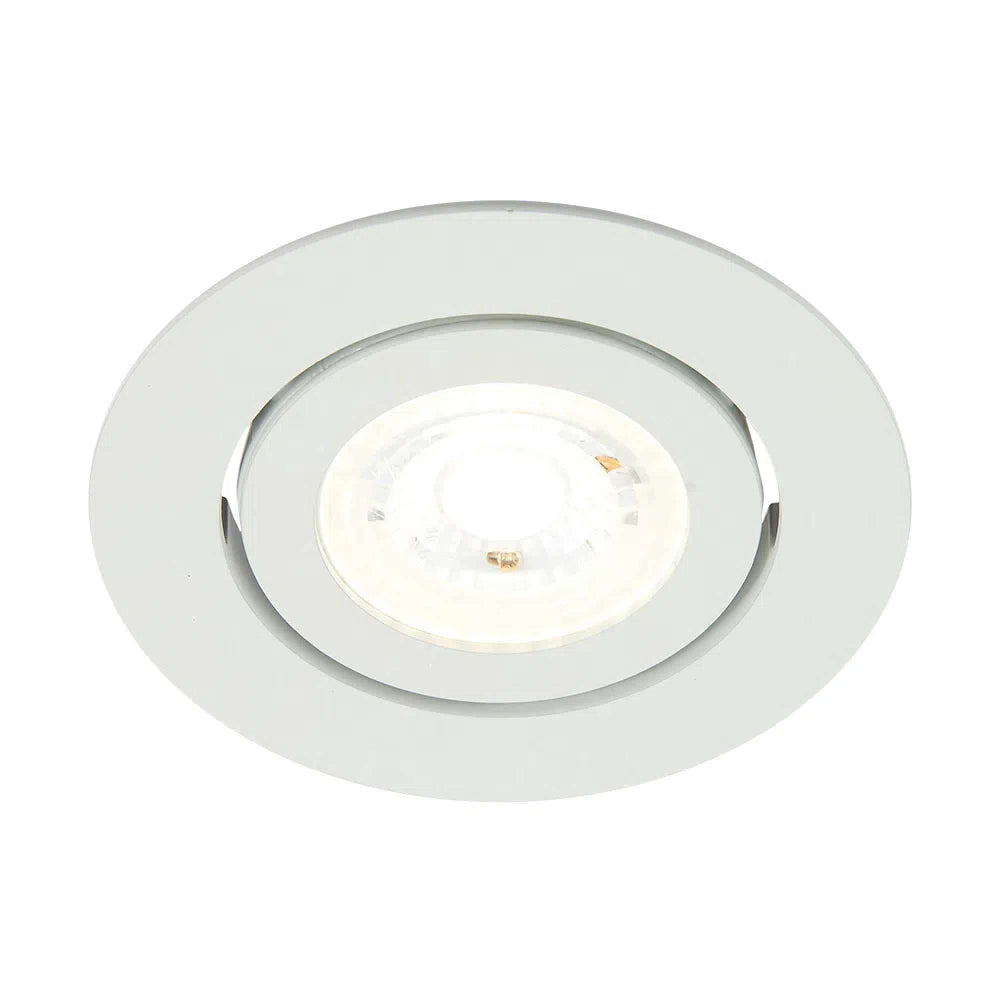 LAMPARA EMPOTRABLE DOWNLIGHT DIRIGIBLE POTENCIA MAX. 50 W BASE GX5.3 FOCO MR16 NO INCLUIDO YD-341/B