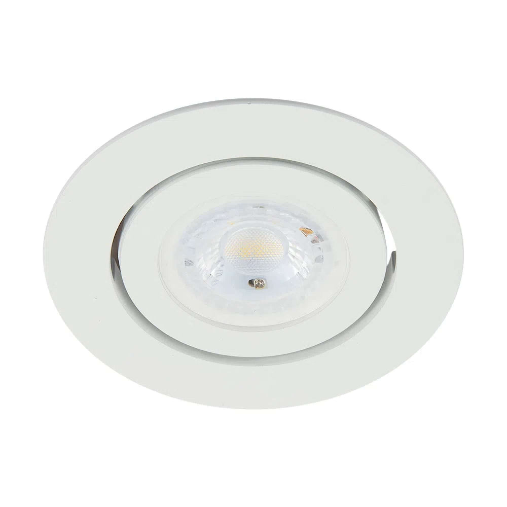 LAMPARA EMPOTRABLE DOWNLIGHT DIRIGIBLE POTENCIA MAX. 50 W BASE GX5.3 FOCO MR16 NO INCLUIDO YD-341/B