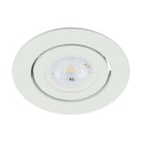 LAMPARA EMPOTRABLE DOWNLIGHT DIRIGIBLE POTENCIA MAX. 50 W BASE GX5.3 FOCO MR16 NO INCLUIDO YD-341/B
