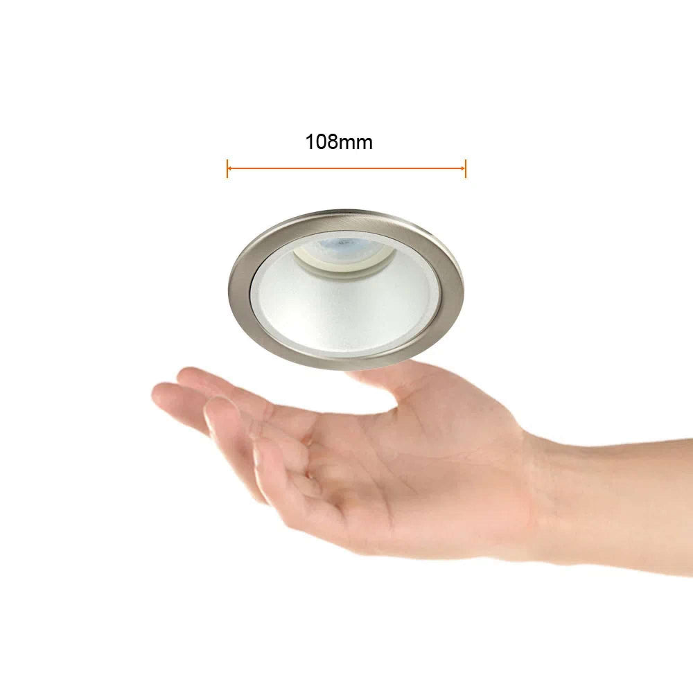 LAMPARA EMPOTRABLE DOWNLIGHT BASE GX5.3 YD-525/S