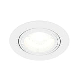 LAMPARA EMPOTRABLE DOWNLIGHT DIRIGIBLE POTENCIA MAX. 50 W BASE GX5.3 FOCO MR16 NO INCLUIDO YD-905/B