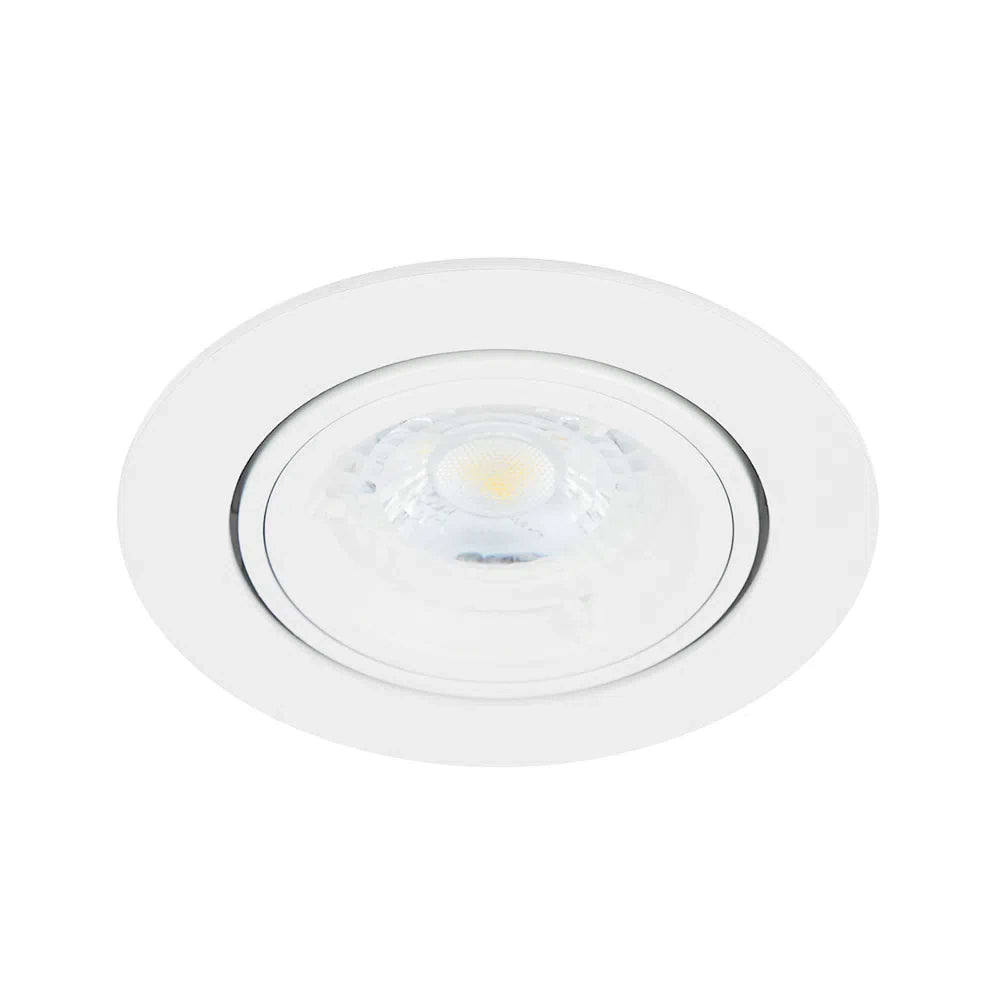 LAMPARA EMPOTRABLE DOWNLIGHT DIRIGIBLE POTENCIA MAX. 50 W BASE GX5.3 FOCO MR16 NO INCLUIDO YD-905/B