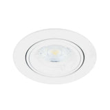 LAMPARA EMPOTRABLE DOWNLIGHT DIRIGIBLE POTENCIA MAX. 50 W BASE GX5.3 FOCO MR16 NO INCLUIDO YD-905/B