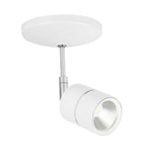 LÁMPARA DE INTERIOR LED TECNOLITE CAELUM SPOT DE SOBREPONER 12W LUZ SUAVE CÁLIDA BLANCO