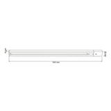 RIEL PARA LÁMPARA TECNOLITE SPOT DOS METRO BLANCO *** OFRECER 1005-000 ***