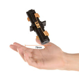CONECTOR RECTO PARA RIEL DE SPOT COLOR NEGRO 3 HILOS