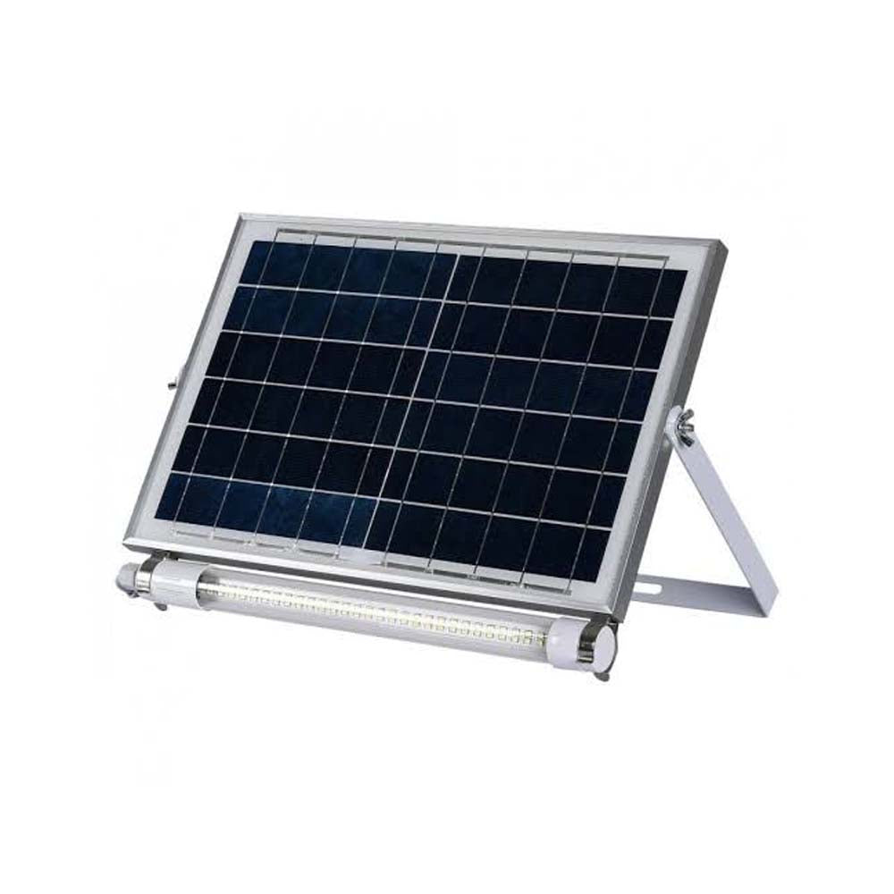 PANEL SOLAR 120W 6500K CON TUBO DE LED, SENSOR DE MOV Y CONTROL REMOTO LEON