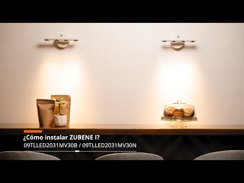 LAMPARA DE PARED ARBOTANTE LED 9W LUZ CALIDA BRILLANTE DIRIGIBLE IRC90 NO ATENUABLE BCO
