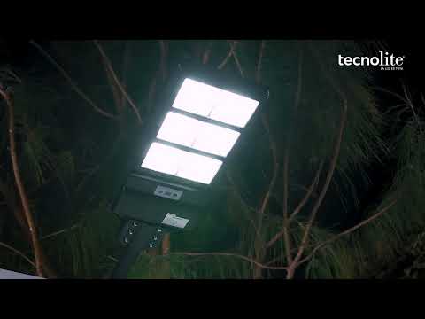 LAMPARA SOLAR LED 60 W LUZ DE DIA SENSOR DE MOVIMIENTO CONTROL REMOTO INCLUIDO BATERIA INTEGRADA IP65 IK06 LED INTEGRADO