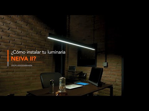 LAMPARA LINEAL LED 1.18 M. DE LONGITUD 20 W LUZ BLANCA NEUTRA NO ATENUABLE LED INTEGRADO