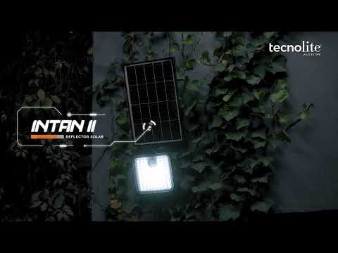LAMPARA SOLAR LED 30 W LUZ BLANCA AJUSTABLE SENSOR DE MOVIMIENTO CONTROL REMOTO INCLUIDO