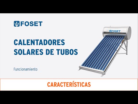 CALENTADOR DE AGUA SOLAR 180 LITROS 4 A 5 PERSONAS MCA TRUPER FOSET