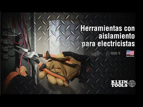 PINZAS AISLADAS ELECTRICISTA CORTE LAT. 9" KLEIN