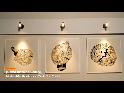 LAMPARA DE PARED ARBOTANTE LED 6W LUZ CALIDA BRILLANTE DIRECTA/INDIRECTA DIRIGIBLE IRC90 NO ATENUABLE BCO