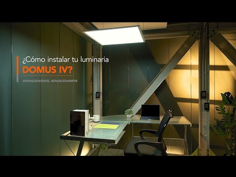 LÁMPARA EMPOTRABLE LED TECNOLITE DOMUS IV 40W LUZ BLANCA NEUTRA NO ATENUABLE LED INTEGRADO ***NO INCLUYE KIT DE SUSPENSION***