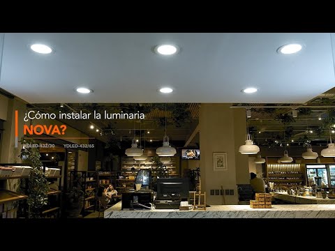 LÁMPARA DE INTERIOR EMPOTRABLE LED NOVA TECNOLITE NO ATENUABLE LED INTEGRADO 11W LUZ BLANCA NEUTRA