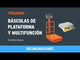BASCULA ELECTRONICA MULTIFUNCIONES 40KG BASE-40P