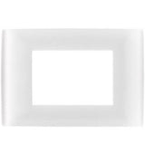 PLACA TRES MODULOS BLANCA LEVITON