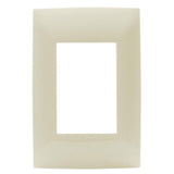 PLACA 3 MODULOS MARFIL LEVITON