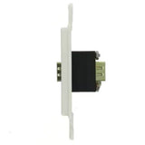 DECORA INSER  PLACA DE PARED HDMI COLOR BLANCO.