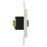 DECORA INSER  PLACA DE PARED HDMI COLOR BLANCO.