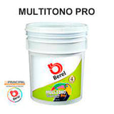 PINTURA VINIL-ACRILICA MULTITONO PRO 4 BLANCO SERIE 4700 P/INT/EXT BASE AGUA CUBETA 19LT