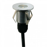 LUMINARIA LED EMPOTRADO CALUX 1W 100-240V 3000K 72LM IP65 ACABADO ALUMINIO PULIDO 0120-LED CALUX