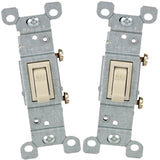 APAGADOR PALANCA VERTICAL RESIDENCIAL MARFIL LEVITON *** OFRECER 46000 ***