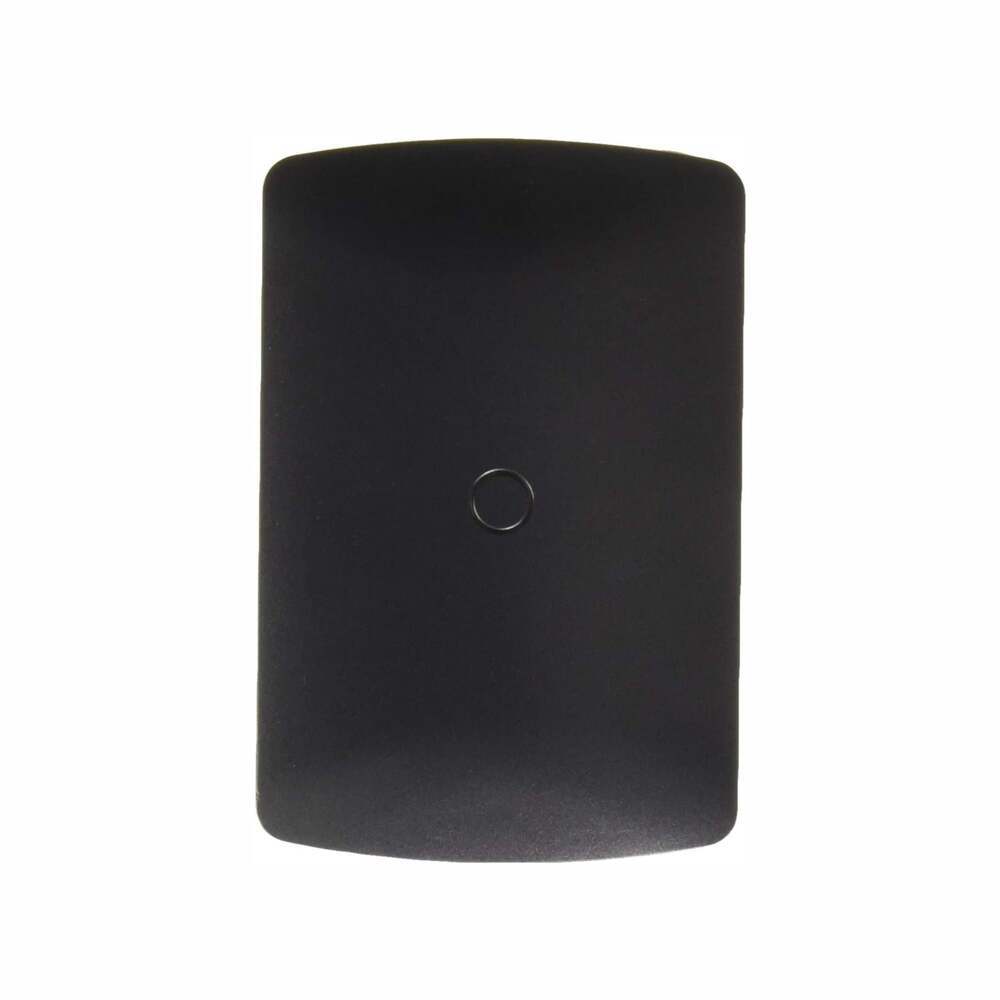 PLACA CIEGA PULIDO GRAFITO LEVITON