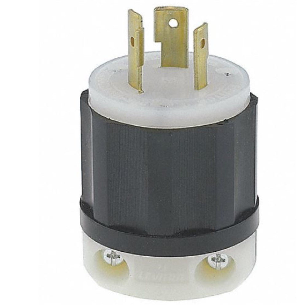 CLAVIJA MEDIA VUELTA 2P-3H 20A/480V. 02341-000 LEVITON
