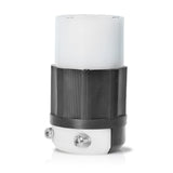CONTACTO INDUSTRIAL COLGANTE MEDIA VUELTA 2P-3H 20A/480V. LEVITON