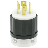 CLAVIJA INDUSTRIAL MEDIA VUELTA 3P-4H 30A/250V. *** OFRECER HBL2721 O AHL1530P *** LEVITON