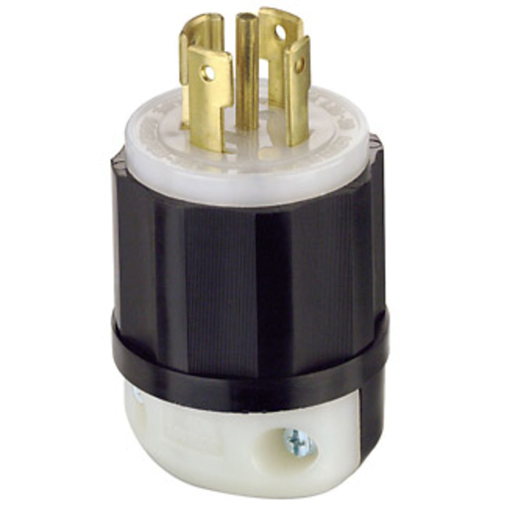 CLAVIJA INDUSTRIAL MEDIA VUELTA 4P-5H 30A/120-208V. LEVITON