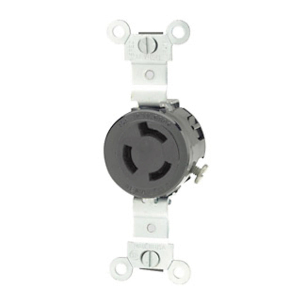 CONTACTO INDUSTRIAL FIJO 2P-3H 15A/250V. LEVITON *** OFRECER 4560 ***