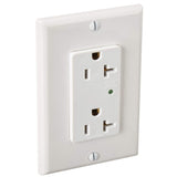 CONTACTO DUPLEX SUPRESOR DE PICOS 15A/125V  BLANCO 05280-00W