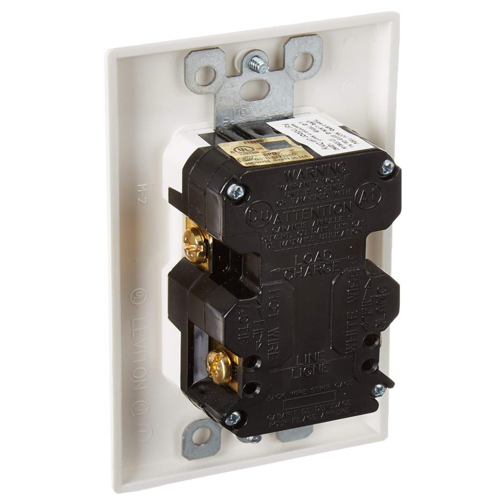 CONTACTO DUPLEX SUPRESOR DE PICOS 15A/125V  BLANCO 05280-00W