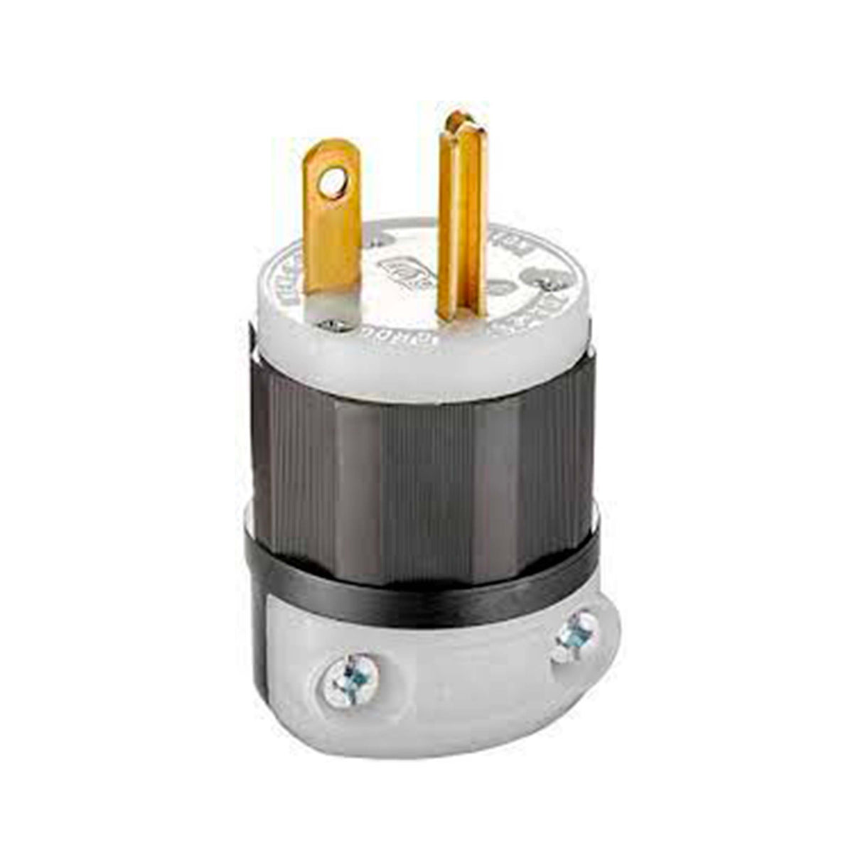 CLAVIJA ENTRADA RECTA 2P-3H 15A/250V. 05666-00C LEVITON *** OFRECER HBL5666C O A1G05 ***