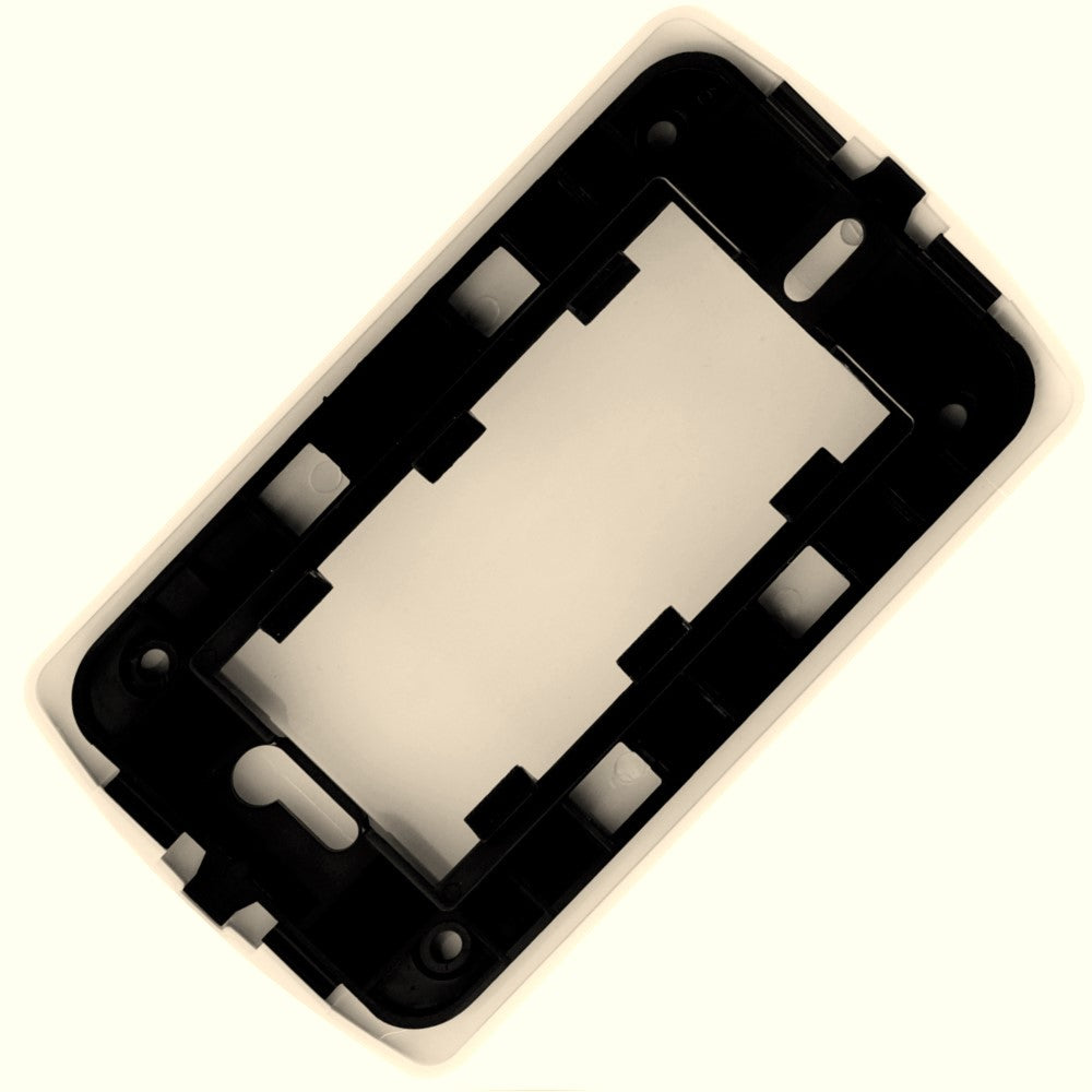 PLACA CIEGA PULIDO MARFIL LEVITON