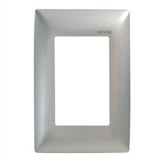 PLACA DE ALUMINIO 3 MOD.  ACERO INOXIDABLE  MCA ROYER 100