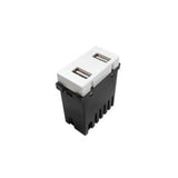 USB 2 PUERTOS 2A COLOR BLANCO ROYER 100