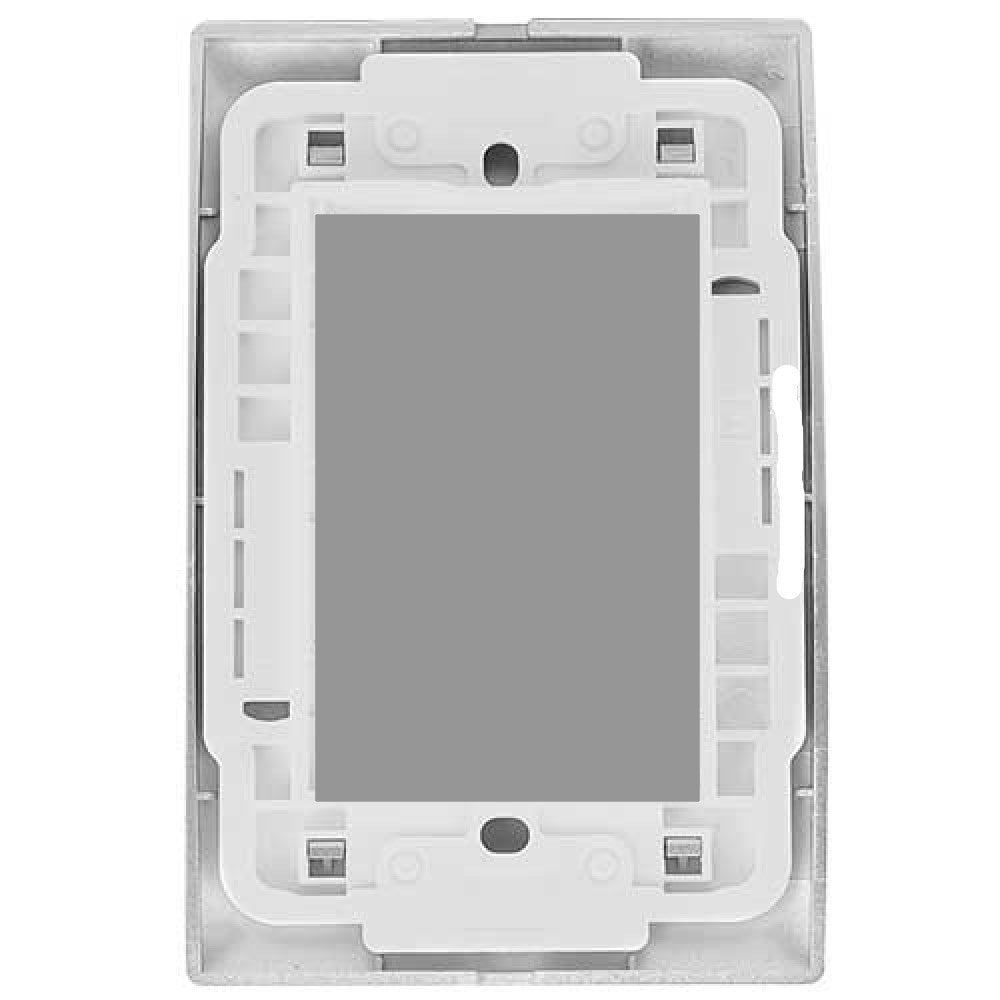 PLACA CIEGA PLATA