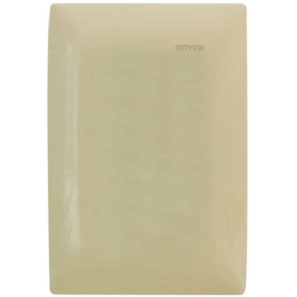 PLACA CIEGA  100-6206V MARFIL ROYER 100