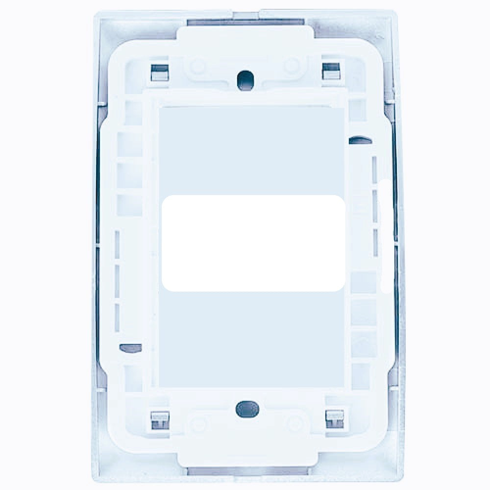 PLACA SALIDA CABLE BLANCO 100-6207W ROYER 100