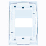 PLACA SALIDA CABLE BLANCO 100-6207W ROYER 100