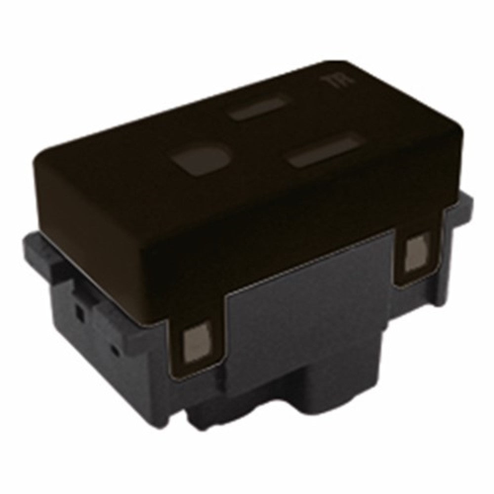 RECEPTACULO BK SENCILLO 2P+T15A 127VCA