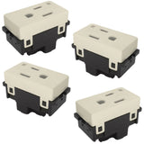 RECEPTACULO V SENCILLO 2P + T 15A 127VCA COLOR MARFIL