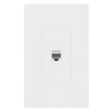TOMA DE VOZ Y DATOS RJ45 CAT 6 BLANCO ROYER